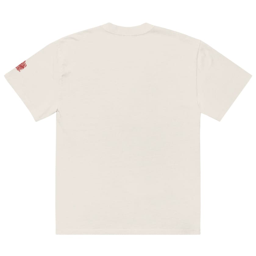 T-shirt Tamghrabit en Calligraphie Arabe oversize délavé