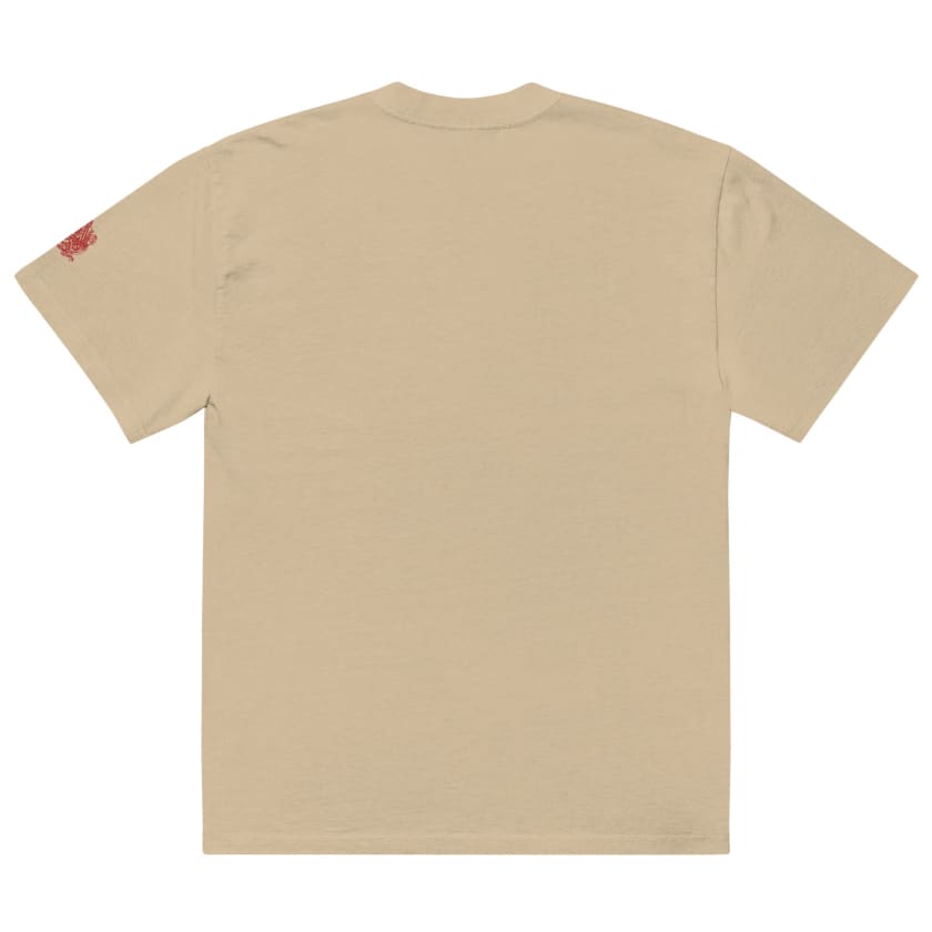 T-shirt Tamghrabit en Calligraphie Arabe oversize délavé