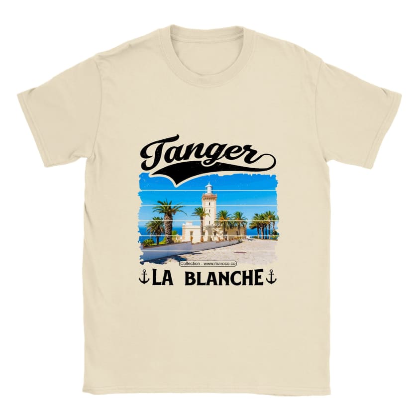T-shirt Tanger la blanche ville du Maroc