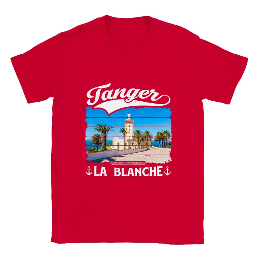 T-shirt Tanger la blanche ville du Maroc
