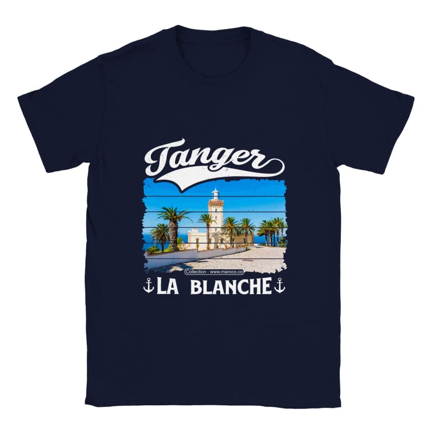 T-shirt Tanger la blanche ville du Maroc