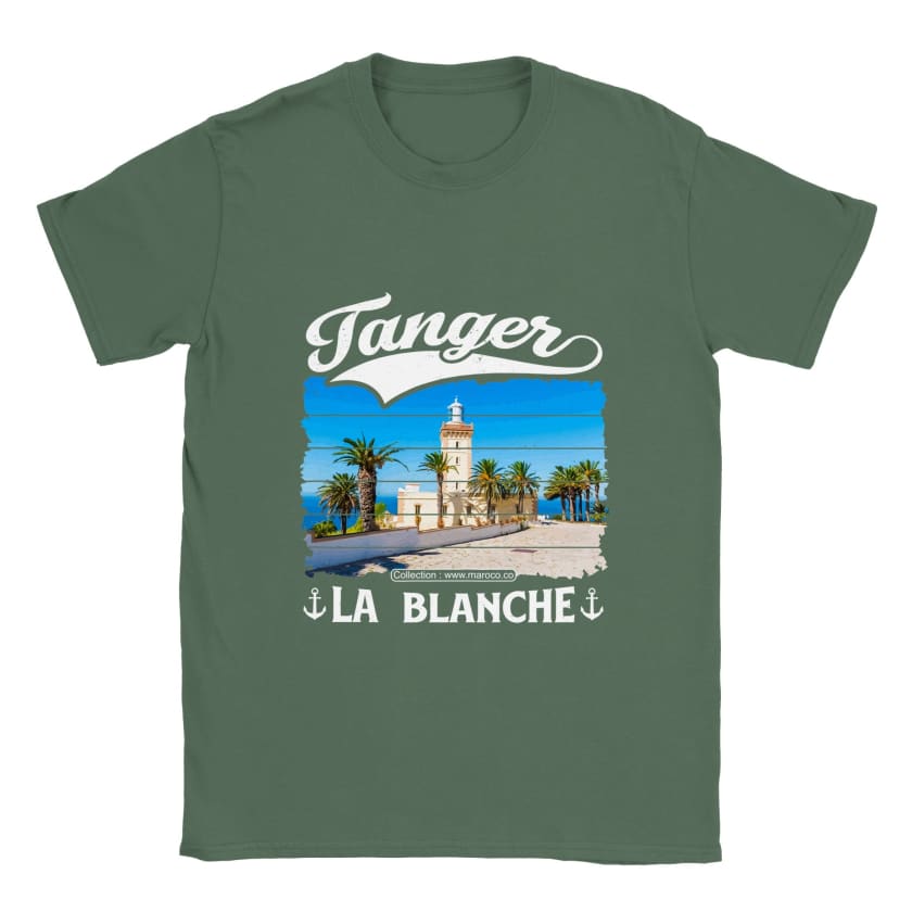 T-shirt Tanger la blanche ville du Maroc