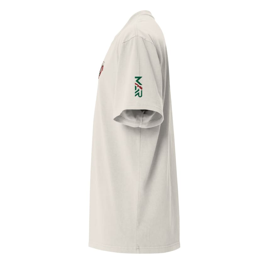 T-shirt Tanger Laguira Brodé oversize délavé