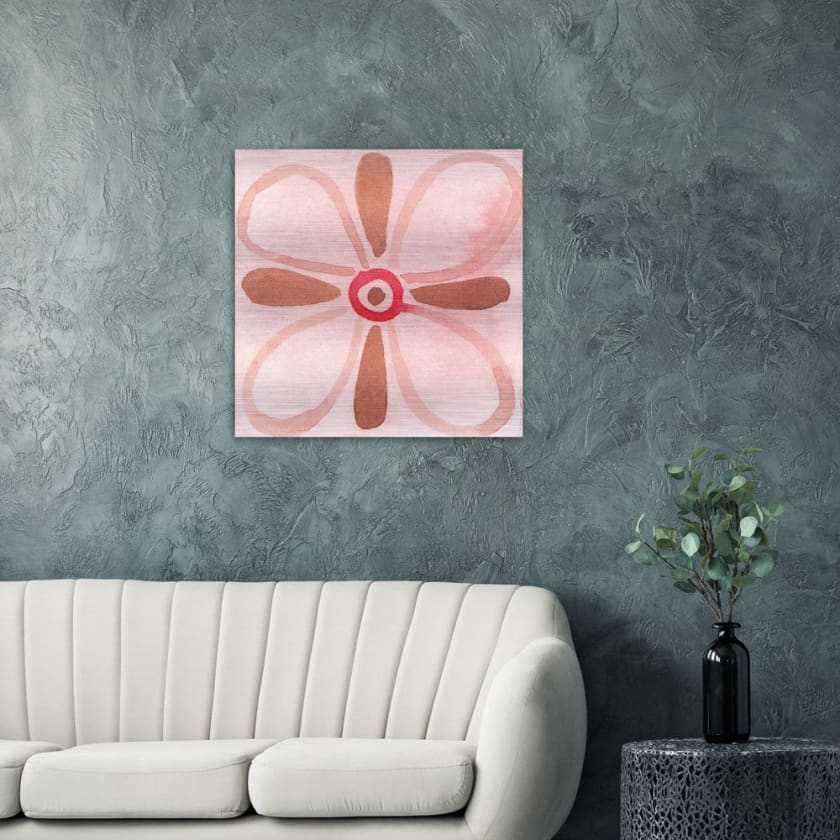 Tableau motif style marocain Impression en aluminium brossé 