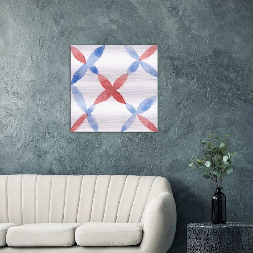 Tableau motif marocain decoration Impression en aluminium 