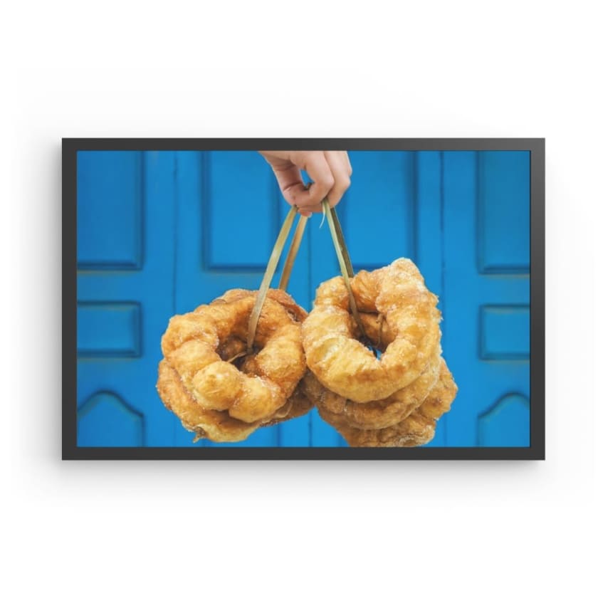 Tableau encadré Donuts Sfenj Marocain