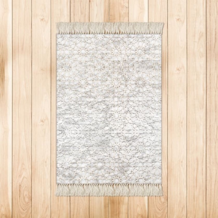 Tapis Marocain Motif géométrique marocain zawwaqa