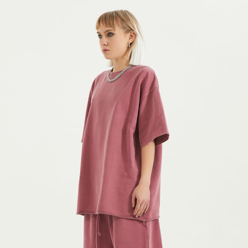 Tee-shirt oversize style vintage Étoile du Maroc dorée