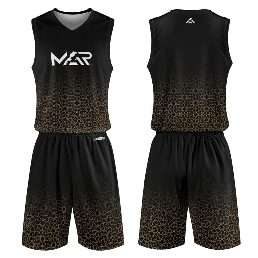 Tenue de basket MAR unisexe 2 pièces