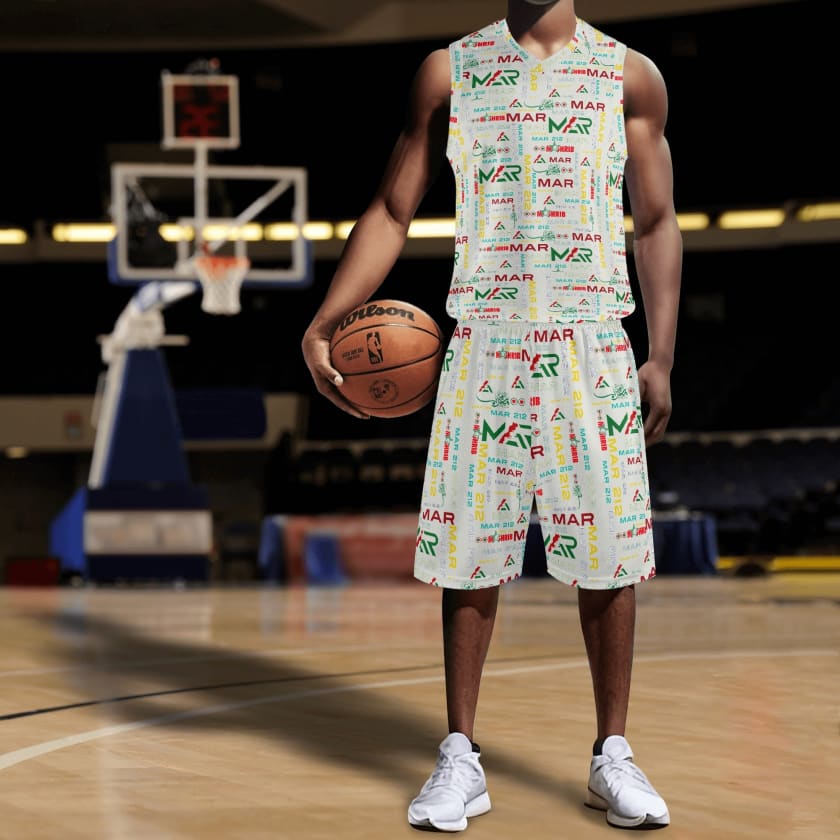 Tenue de basket MAR unisexe 2 pièces