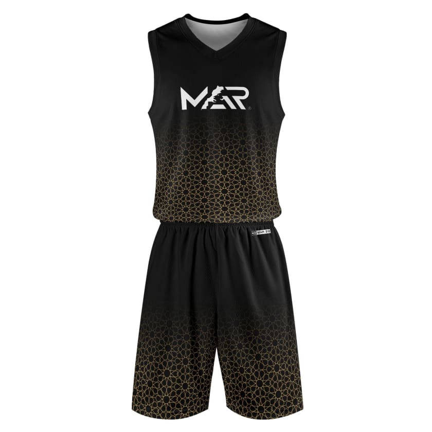 Tenue de basket MAR unisexe 2 pièces