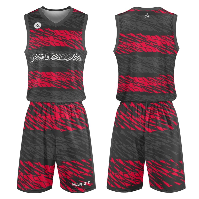 Tenue de basket Marocain Fier
