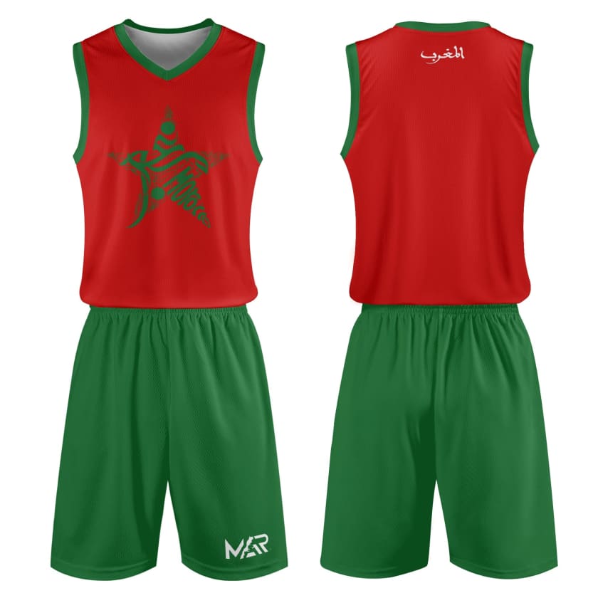 Tenue de basket Morocco Star