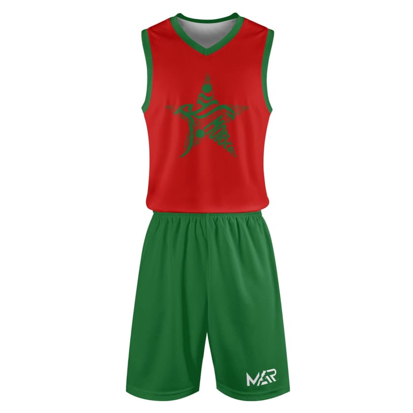 Tenue de basket Morocco Star