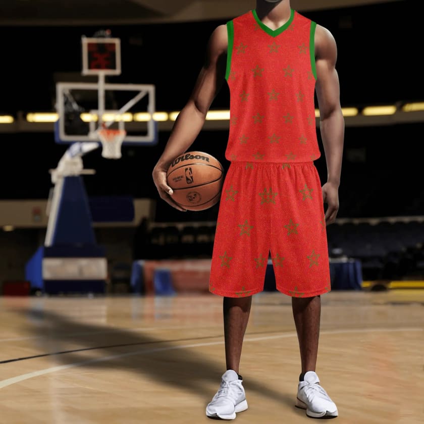 Tenue de basket Morocco star Jersey &amp; Short