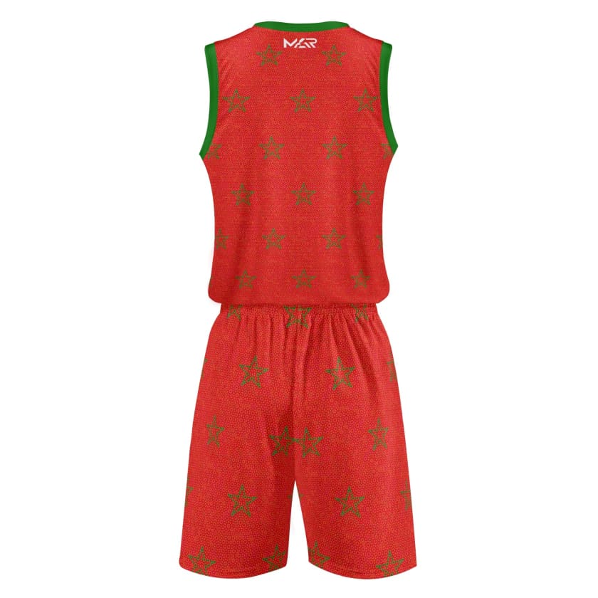 Tenue de basket Morocco star Jersey &amp; Short