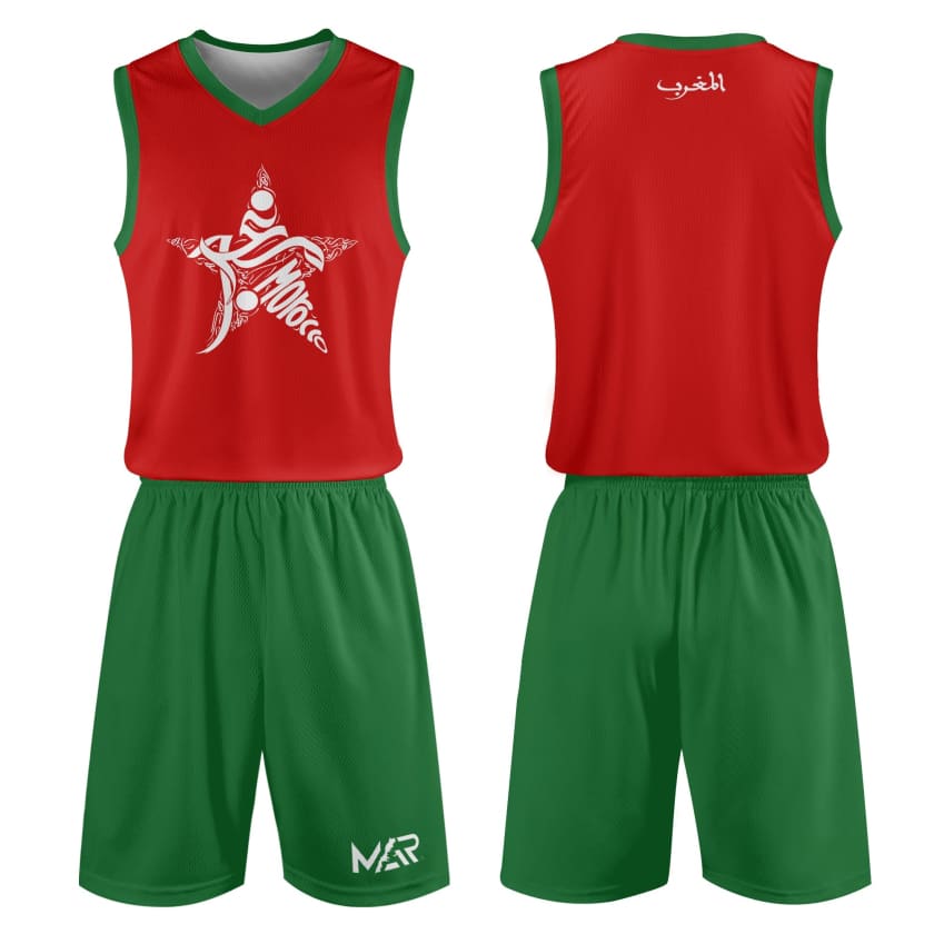 Tenue de basket Morocco Star v1