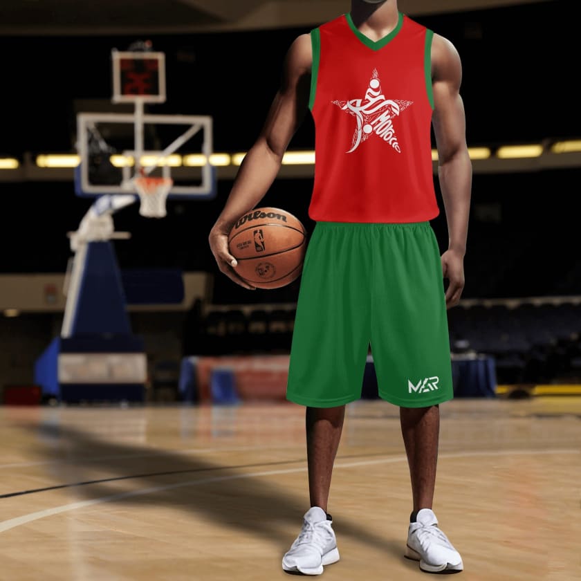 Tenue de basket Morocco Star v1