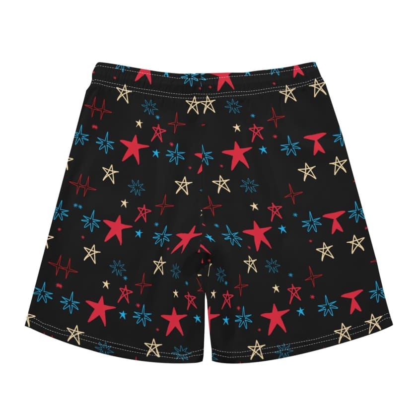 Tenue hawaïenne noire pour homme chemise et short MAR