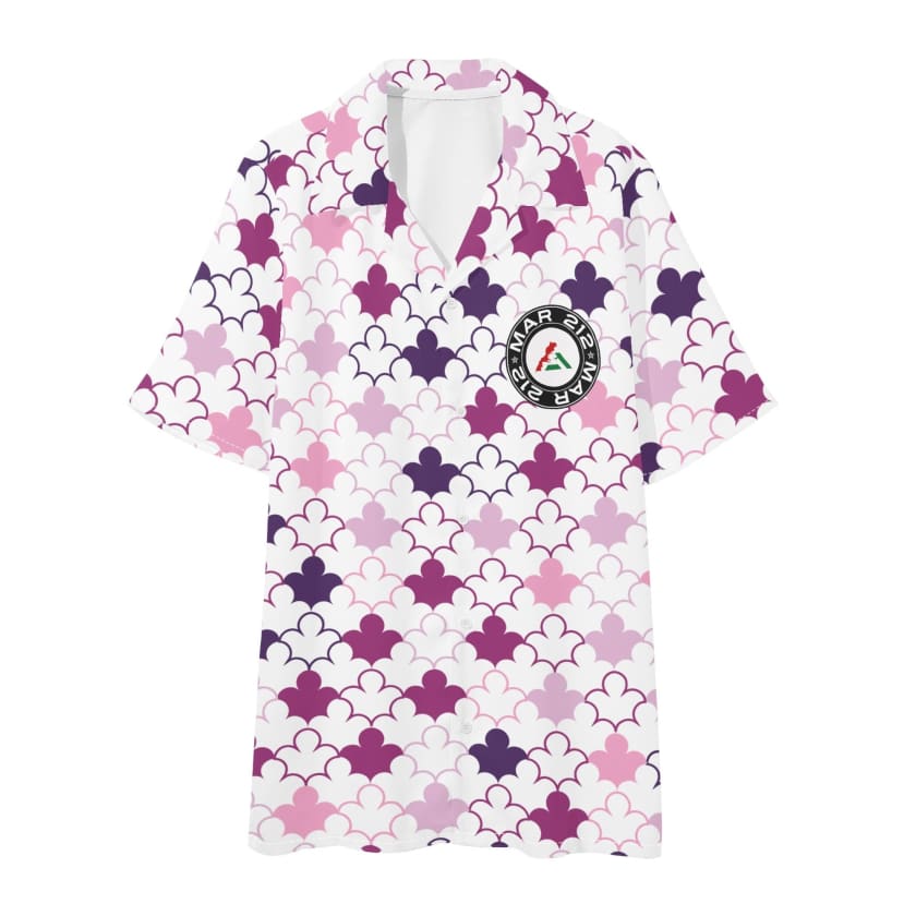 Tenue hawaïenne pour homme chemise et short MAR