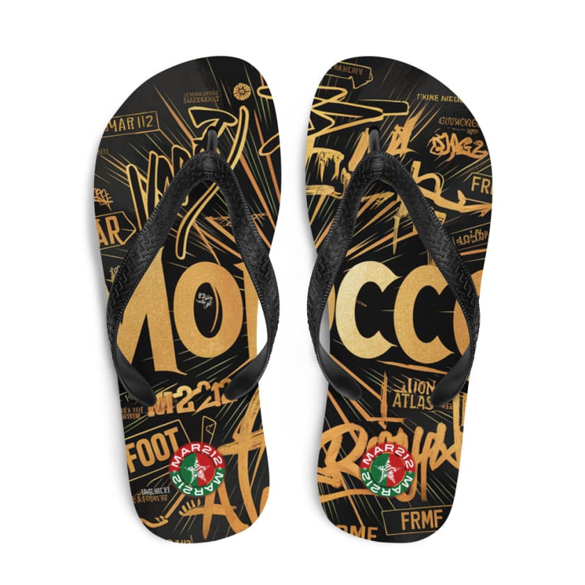 Tongs Morocco GoldMAR212