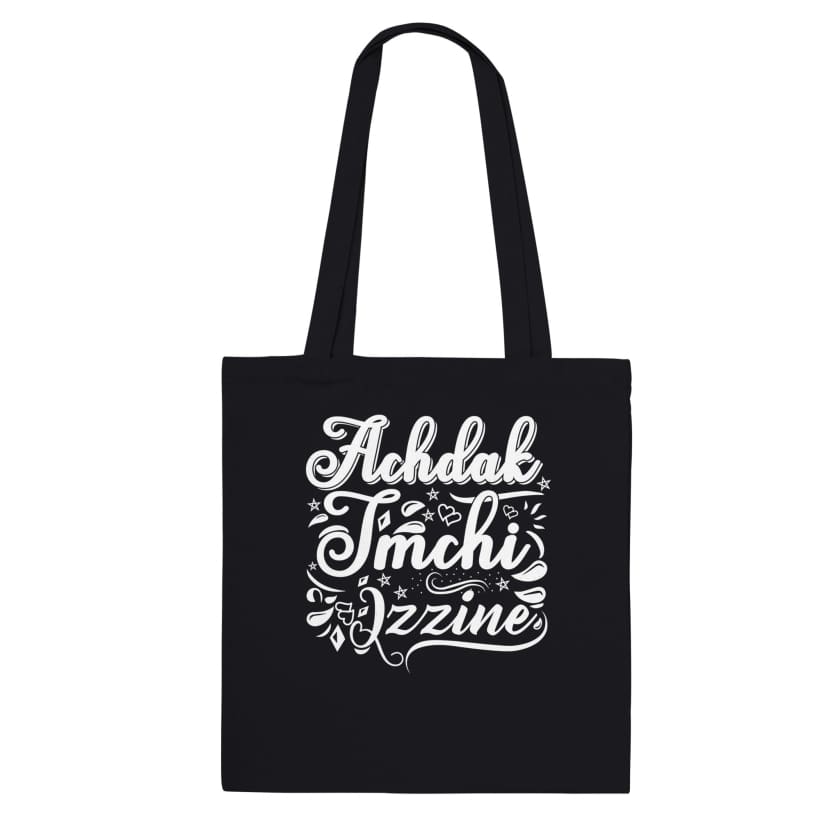 Tote Bag Achdak tmchi lzzine