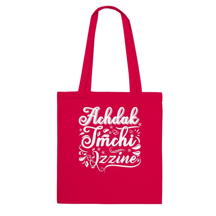 Tote Bag Achdak tmchi lzzine