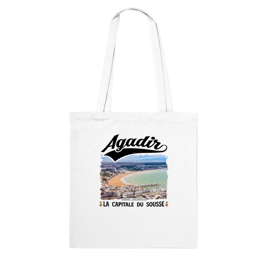 Tote Bag Agadir la capitale du Sousse ville du Maroc
