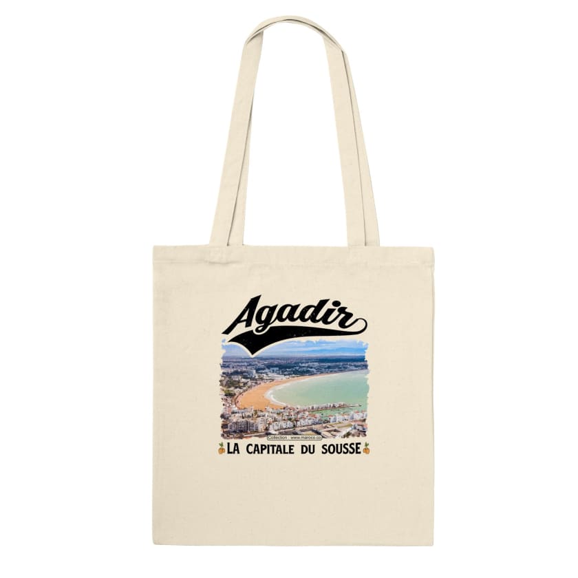 Tote Bag Agadir la capitale du Sousse ville du Maroc