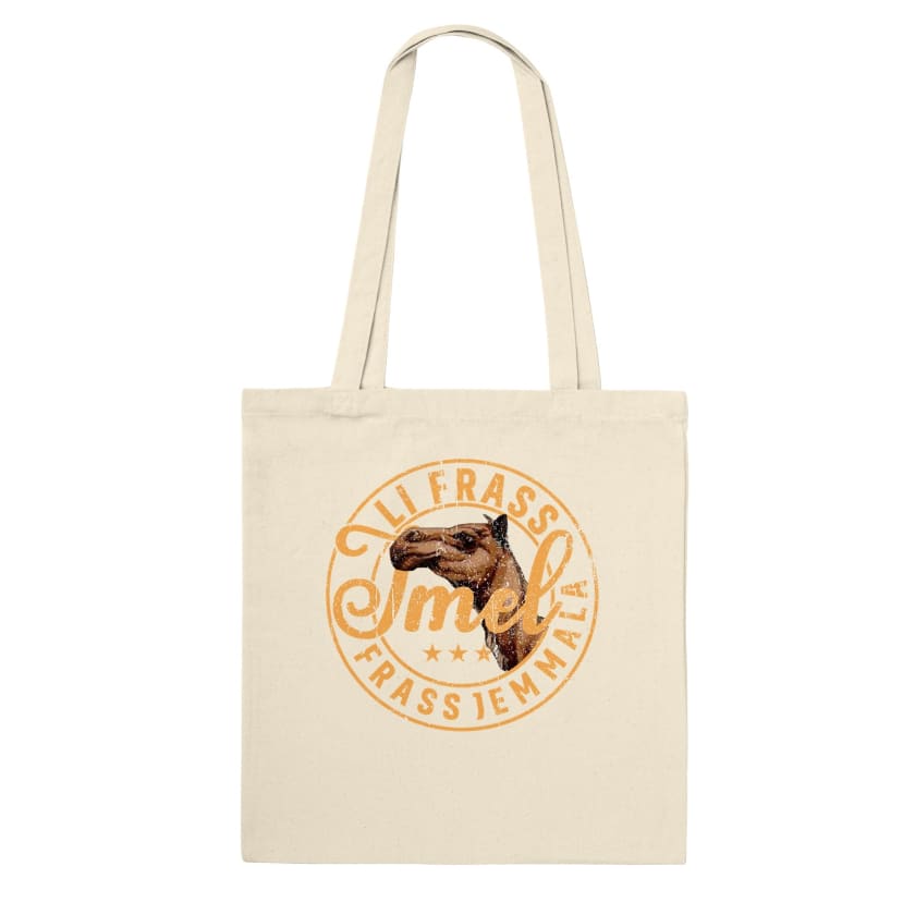 Tote Bag Li frass Jmel Frass Jemmala citaion Marocaine