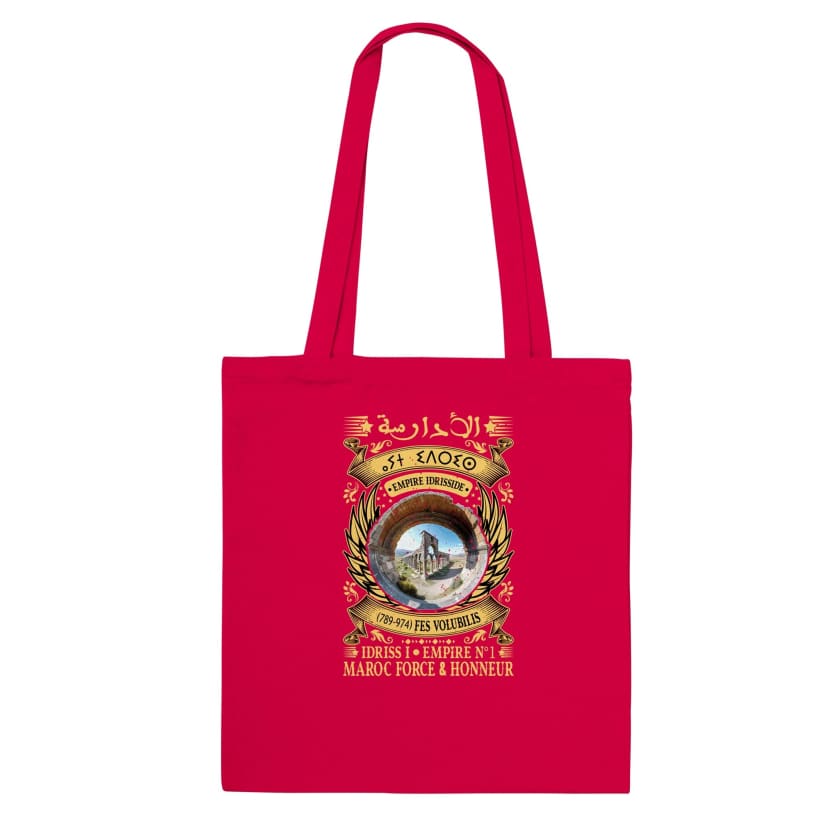 Tote Bag Maroc Collector Les Idrissides الأدارسة ⴰⵢⵜ ⵉⴷⵔⵉⵙ