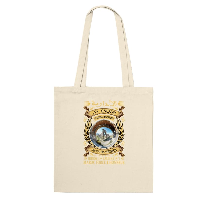 Tote Bag Maroc Collector Les Idrissides الأدارسة ⴰⵢⵜ ⵉⴷⵔⵉⵙ