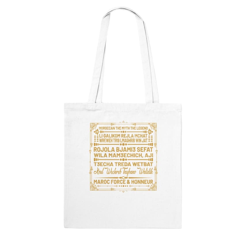 Tote Bag Rojola MOROCCAN THE MYTH