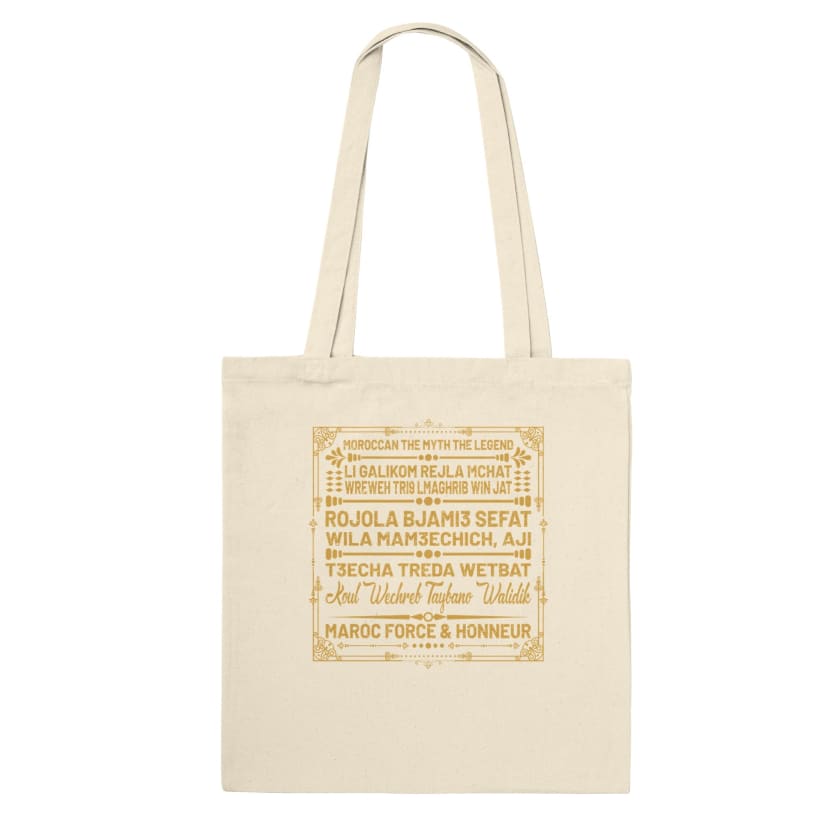 Tote Bag Rojola MOROCCAN THE MYTH