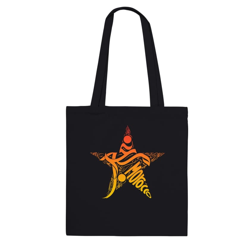 Tote Bag sacs fourre-tout Étoile Maroc design Morocco