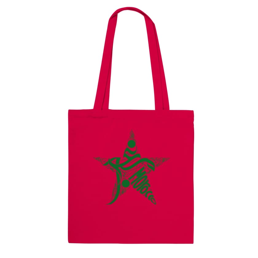Tote Bag sacs fourre-tout Étoile Maroc design Morocco