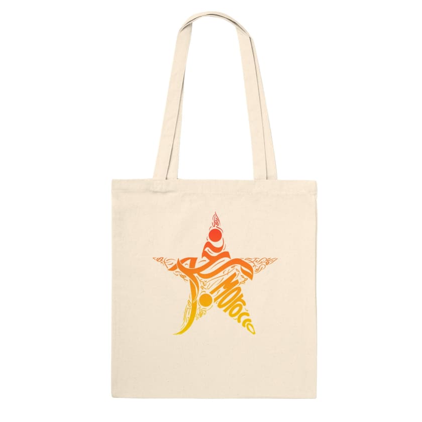 Tote Bag sacs fourre-tout Étoile Maroc design Morocco