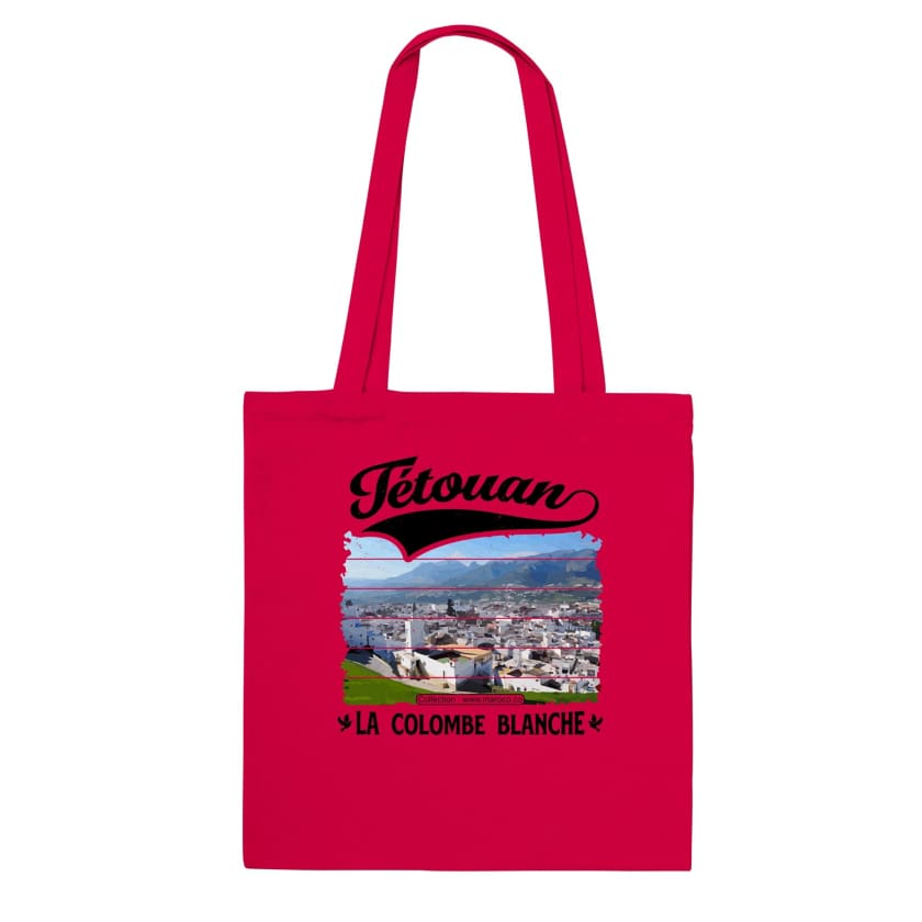 Tote Bag Tétouan la colombe Blanche ville du Maroc