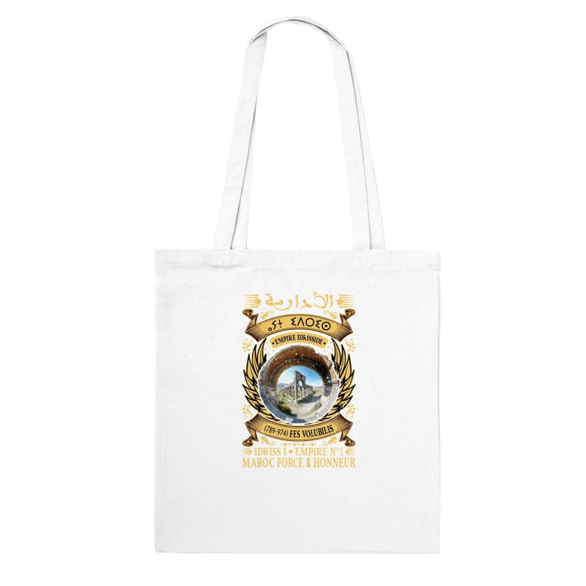 Tote Bog Maroc Collector Les Idrissides الأدارسة ⴰⵢⵜ ⵉⴷⵔⵉⵙ