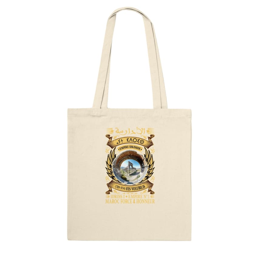 Tote Bog Maroc Collector Les Idrissides الأدارسة ⴰⵢⵜ ⵉⴷⵔⵉⵙ