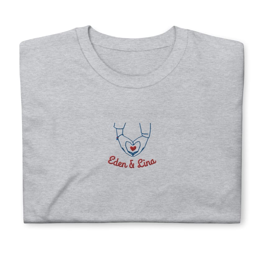 Tshirt Brodé Femme T-Shirt Personnalisé Femme Tee-Shirt