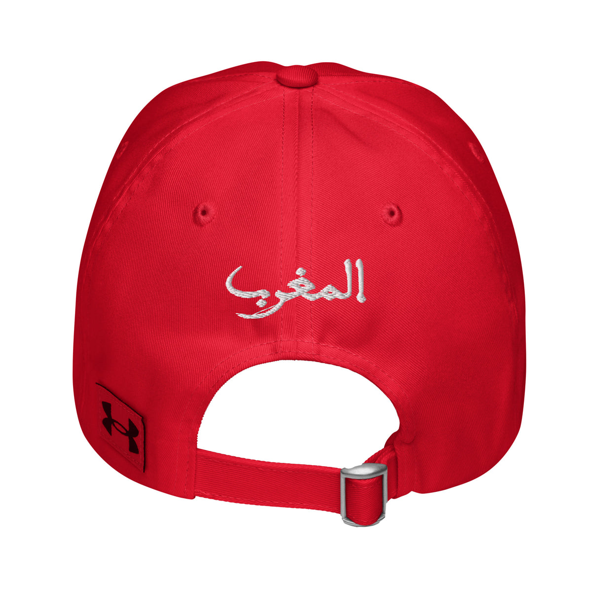 Casquette Under Armour® rouge MOROCCO brodée