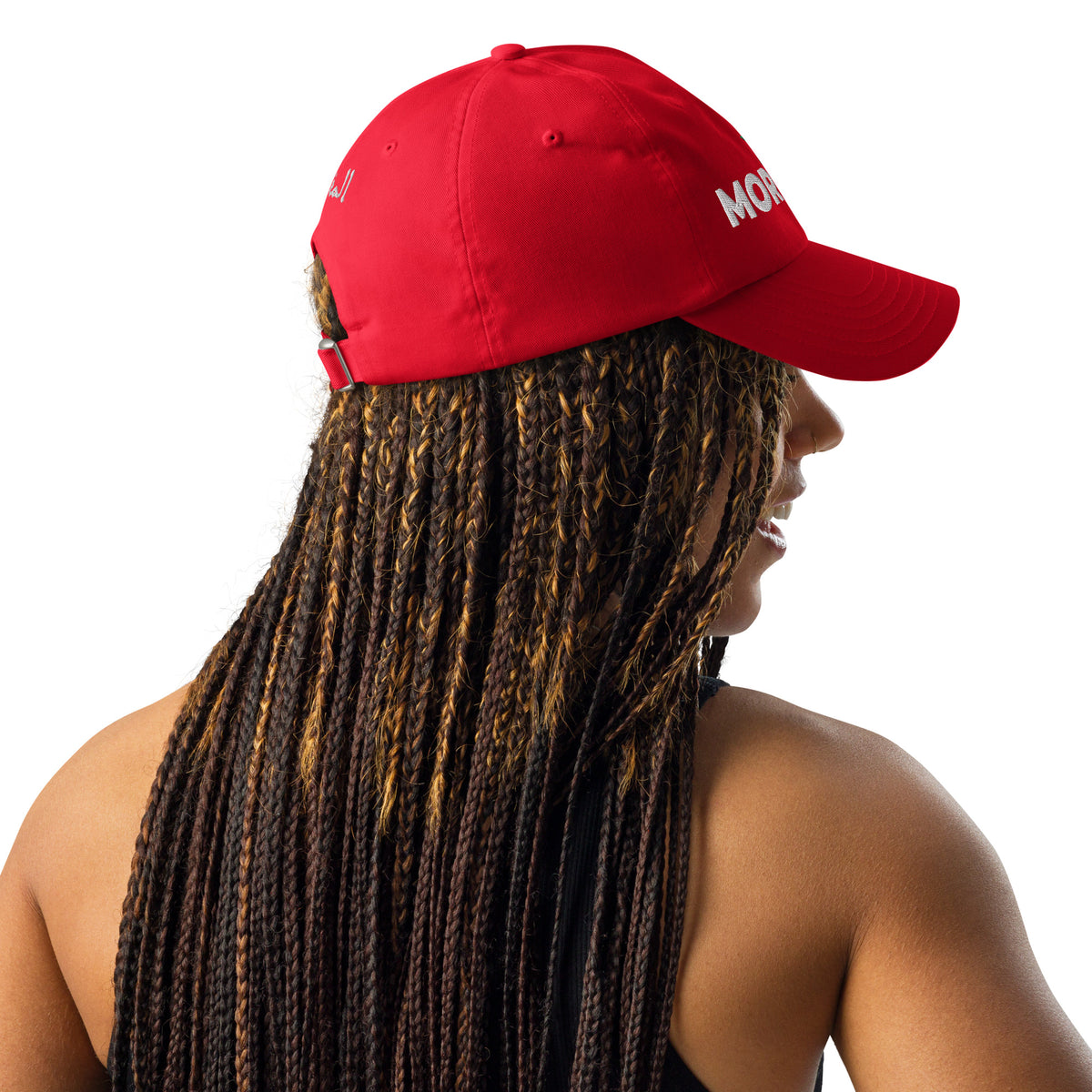 Casquette Under Armour® rouge MOROCCO brodée