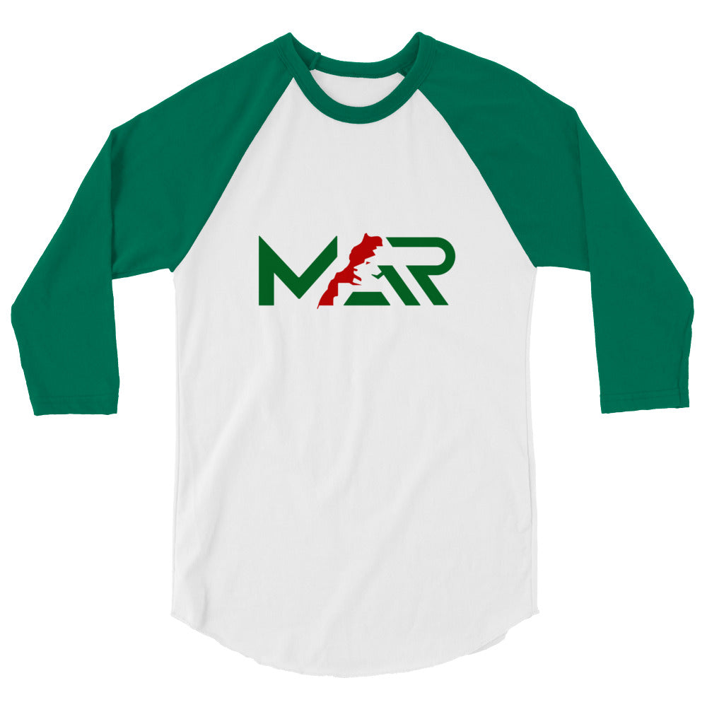 T-shirt MAR à Manches Raglan 3/4 unisexe