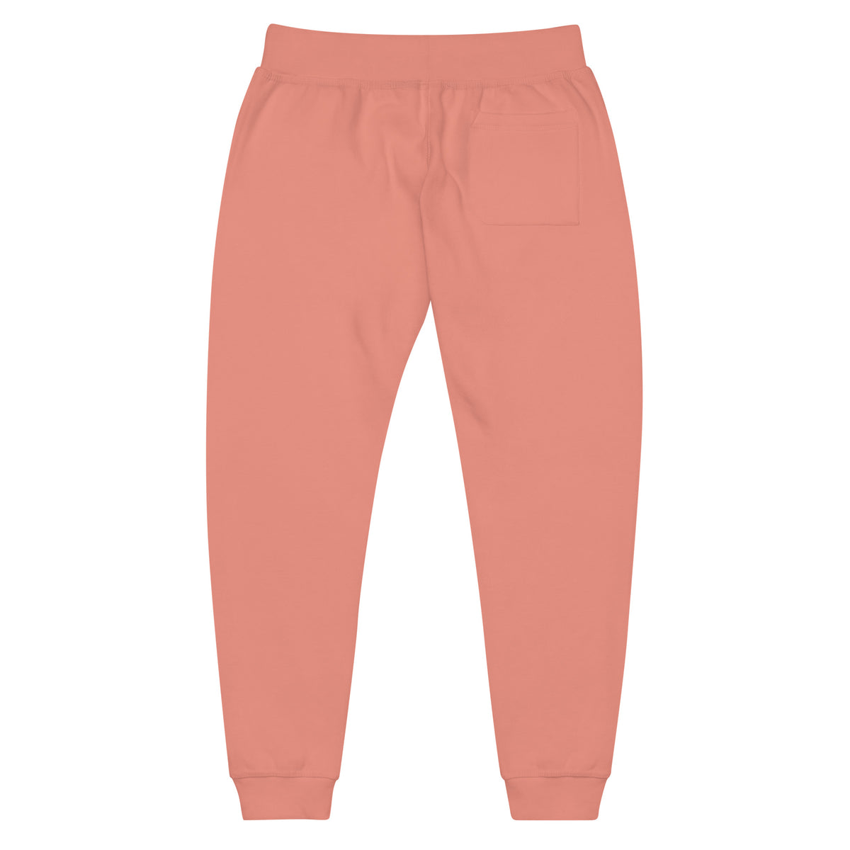 Pantalon de survêtement MAR brodé en molleton rose unisexe
