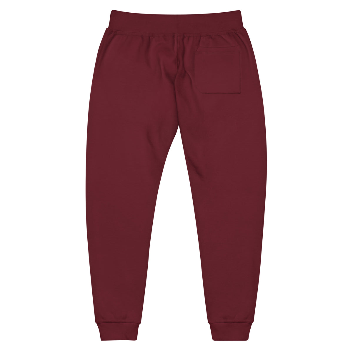 Pantalon de survêtement MAR brodé en molleton Marron unisexe