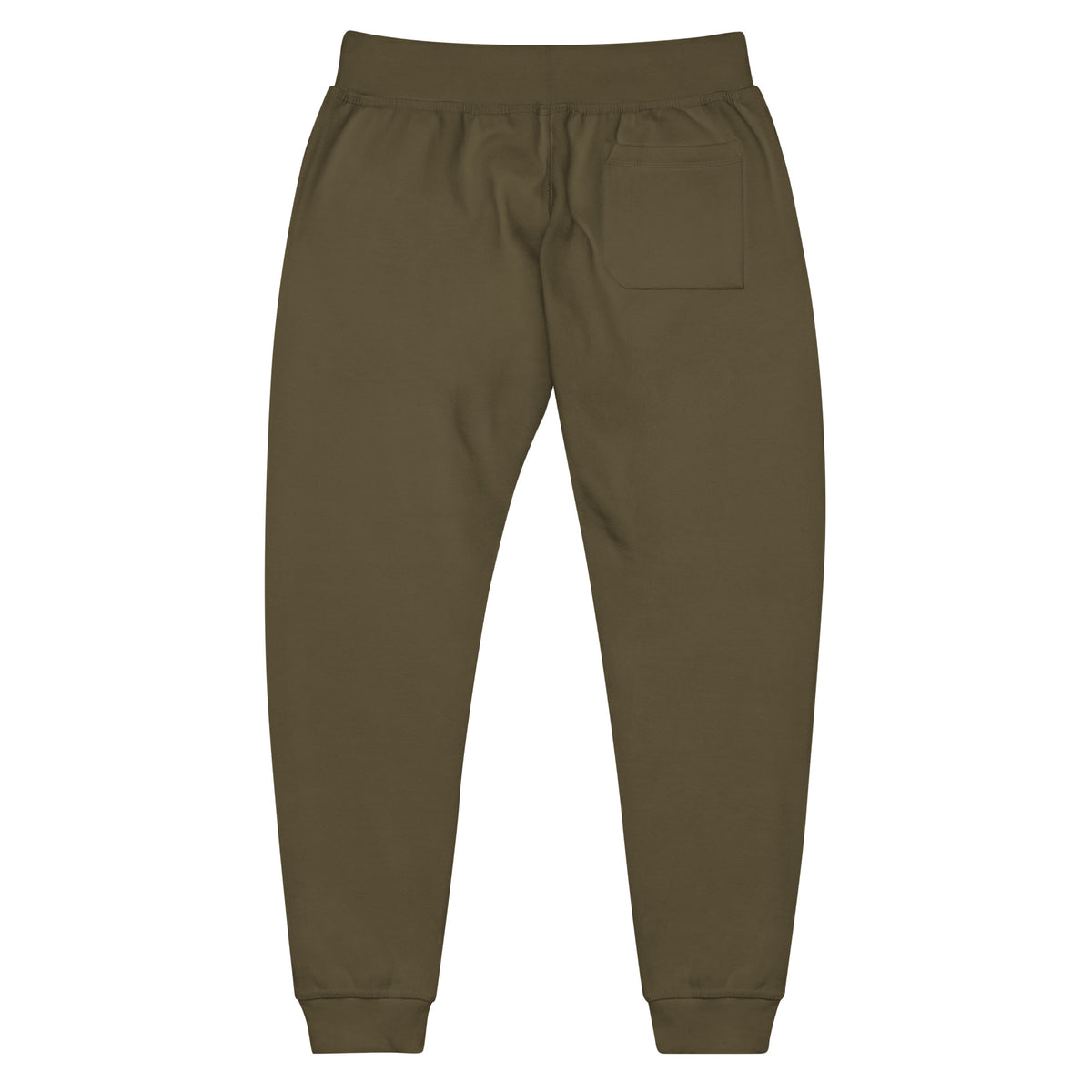 Pantalon de survêtement MAR brodé en molleton vert olive