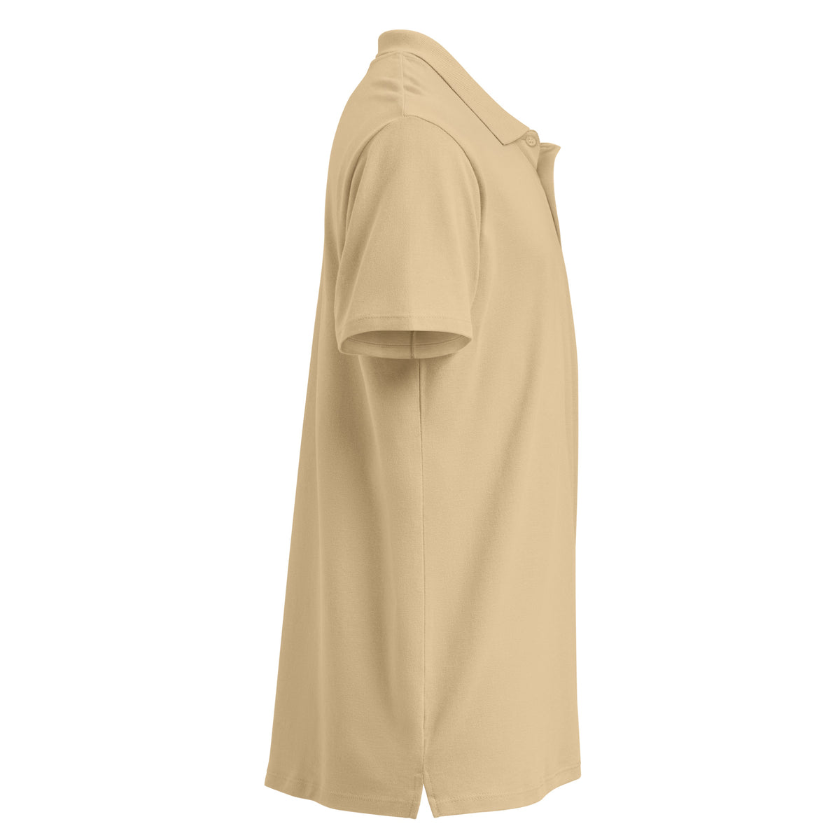 Polo MAR beige brodé unisexe