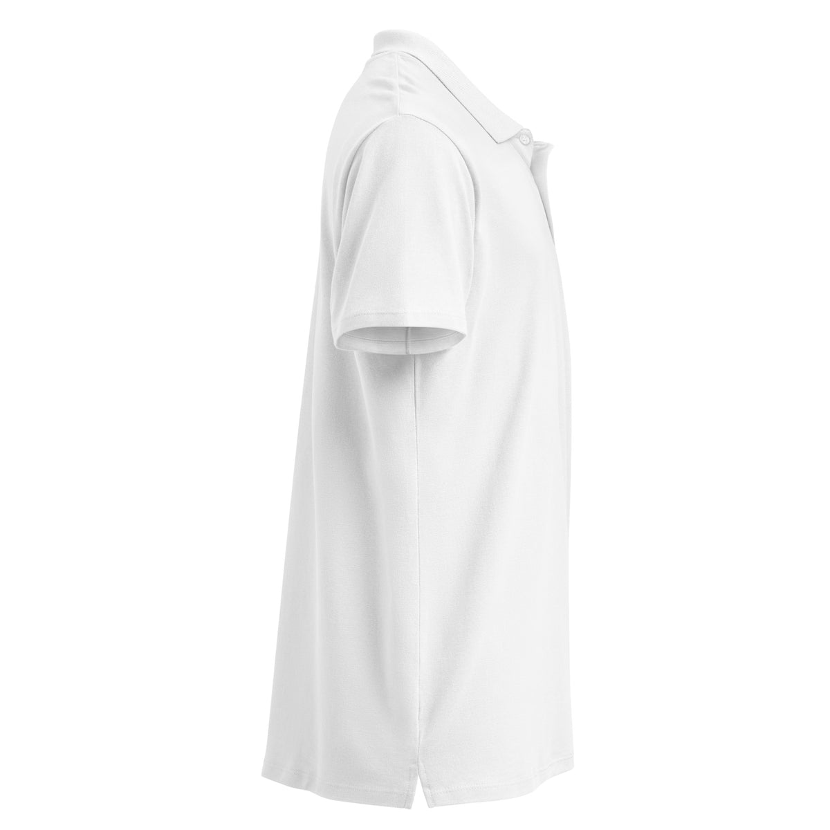 Polo MAR blanc brodé unisexe