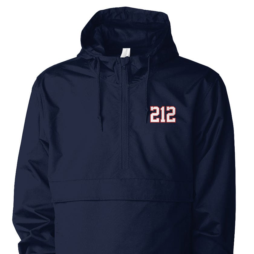 Veste anorak 212 brodé résistante à l’eau unisexe